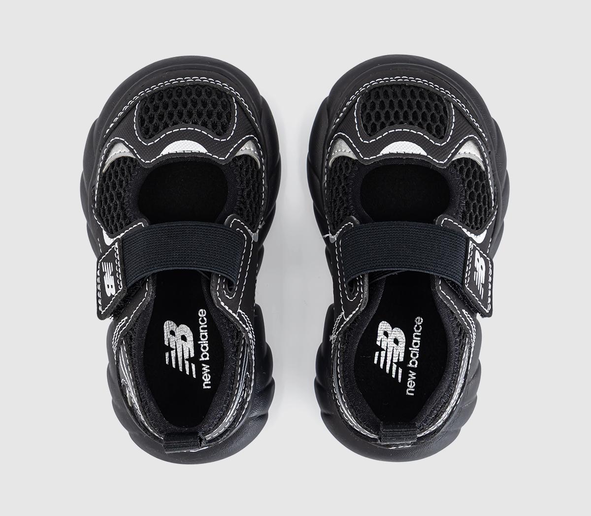 New Balance230 Toddler TrainersBlack Silver Metallic