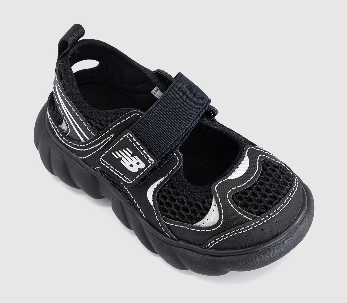 New Balance230 Toddler TrainersBlack Silver Metallic