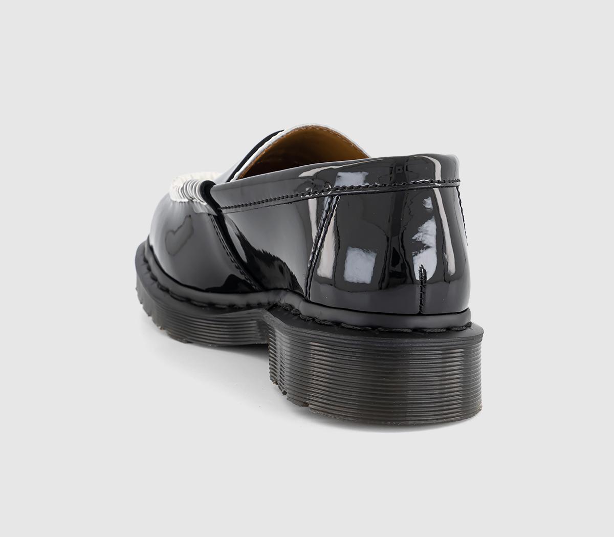 Dr. MartensPenton Heart Penny LoafersBlack White