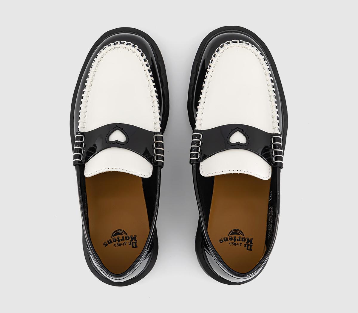 Dr. MartensPenton Heart Penny LoafersBlack White