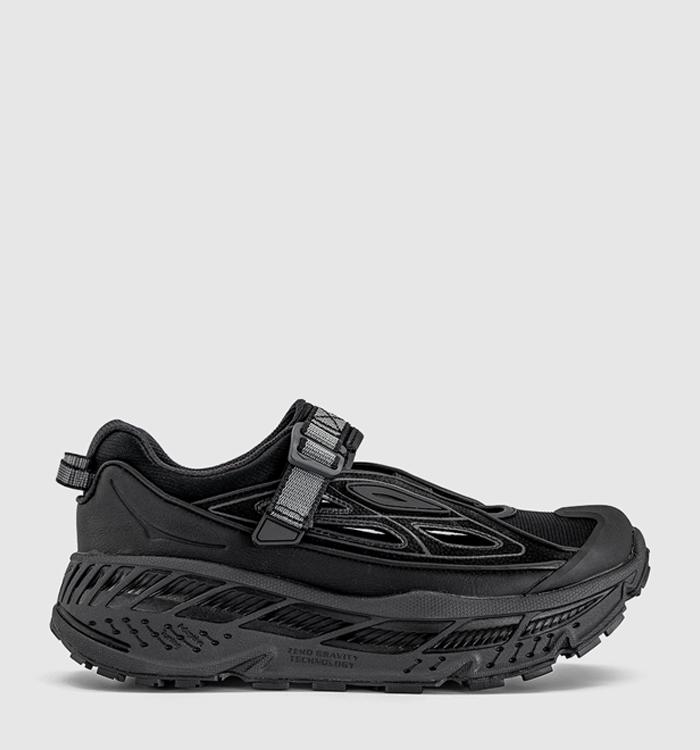 HOKA Stinson Breeze Trainers Black Carbon Black F