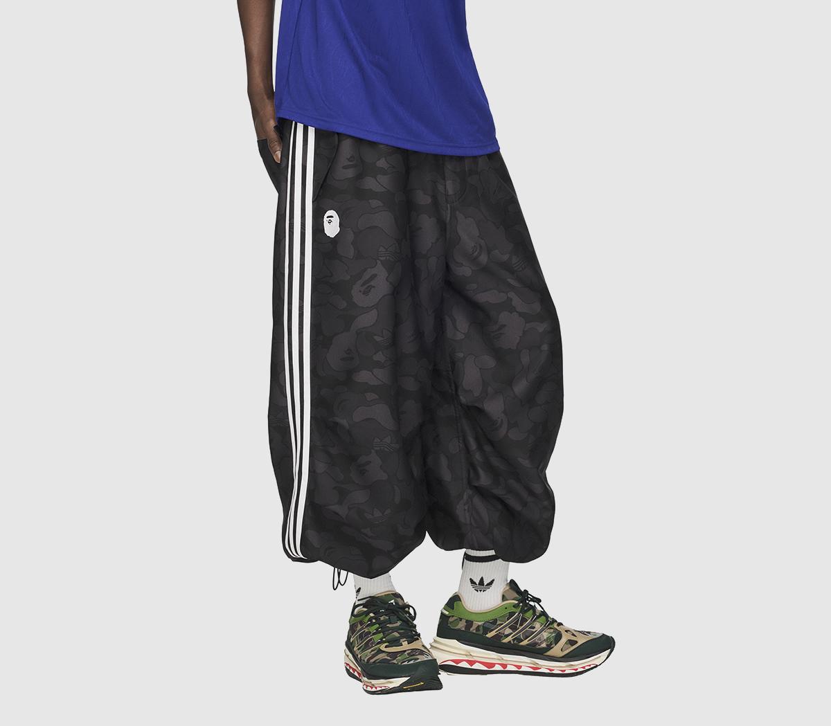 adidas BAPE パンツ adidas adidas x BAPE Pants Black - Men's Clothing