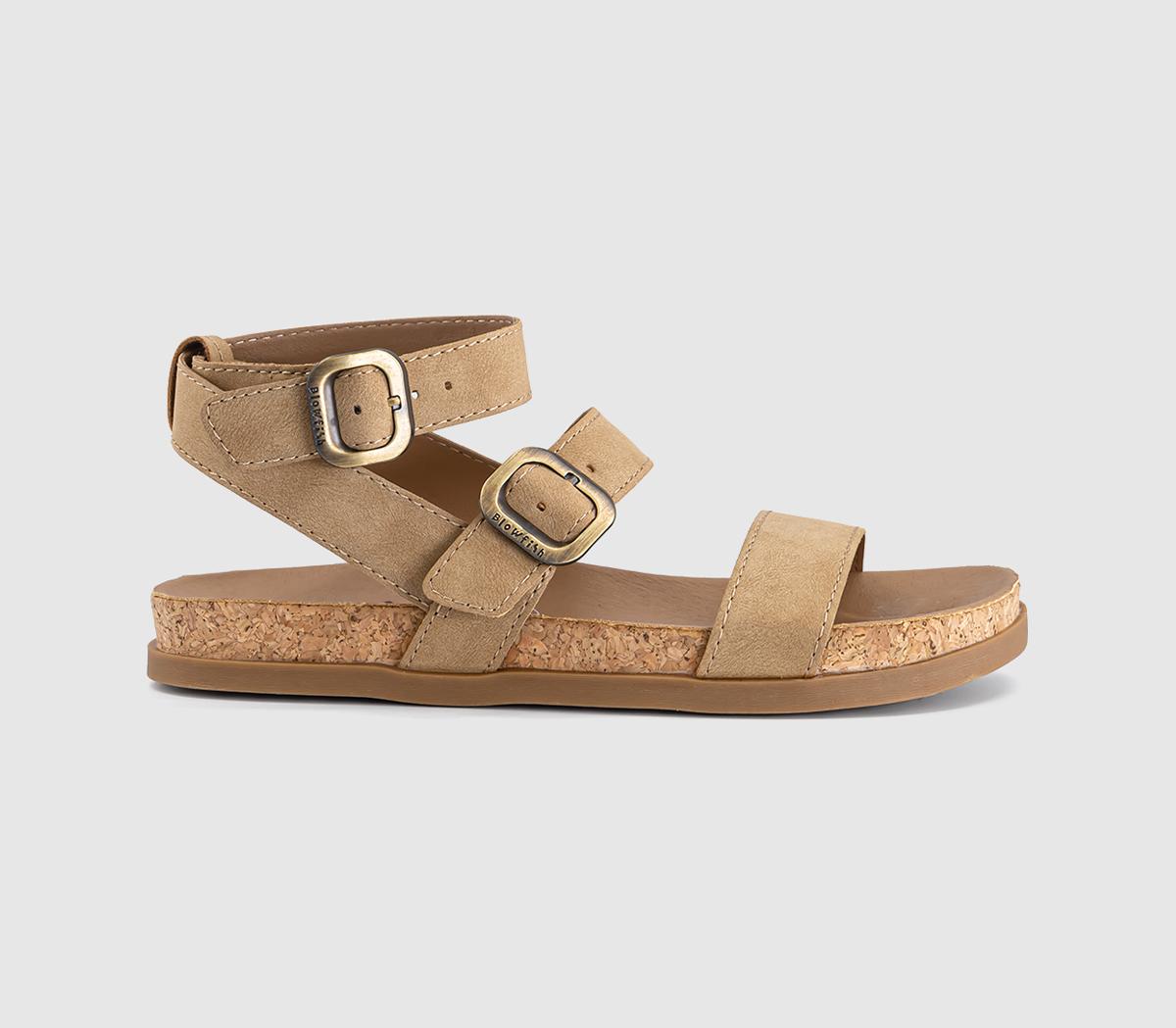 Blowfish Malibu Blowfish Lawson Sandals Sand  Natural in Women's Size 6, Office Shoes
