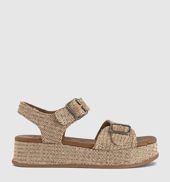 Blowfish Malibu Magical Wedge Sandals Natural