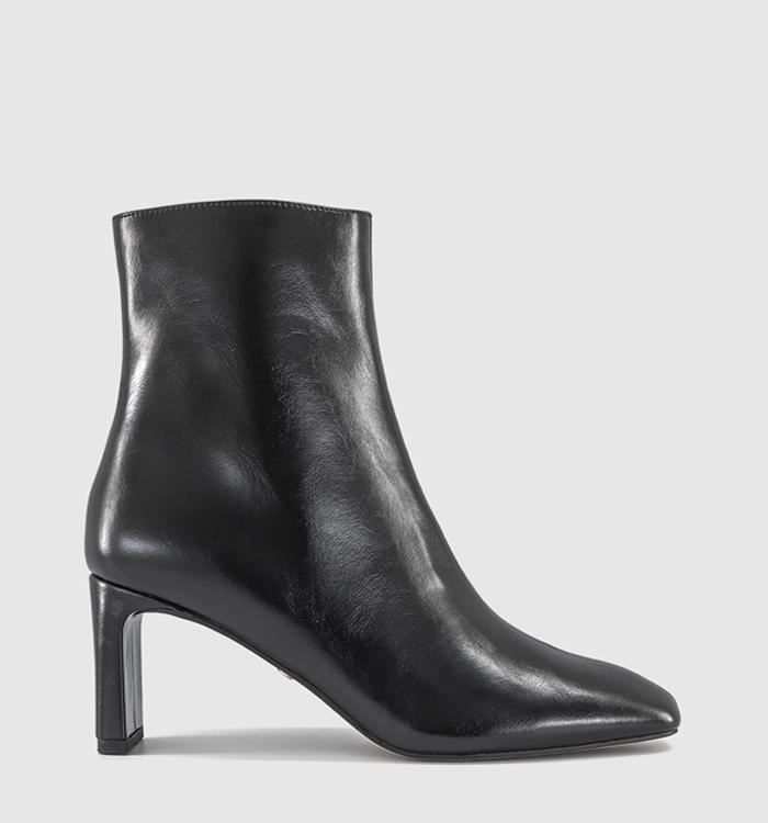 OFFICE Anoushka Heeled Ankle Boot Black