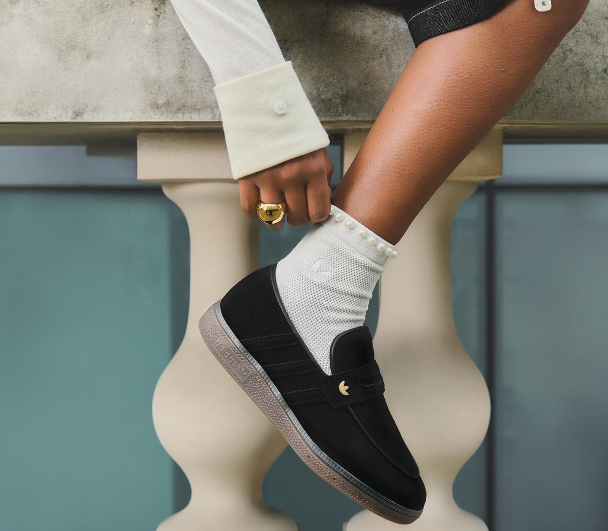 adidasHandball Spezial LoafersBlack Black Gum