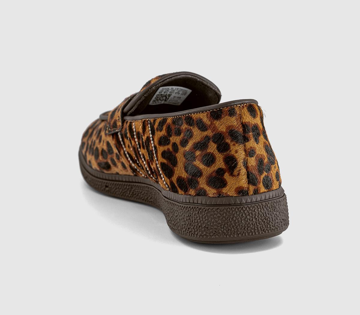 adidasHandball Spezial LoafersLeopard Black Dark Brown