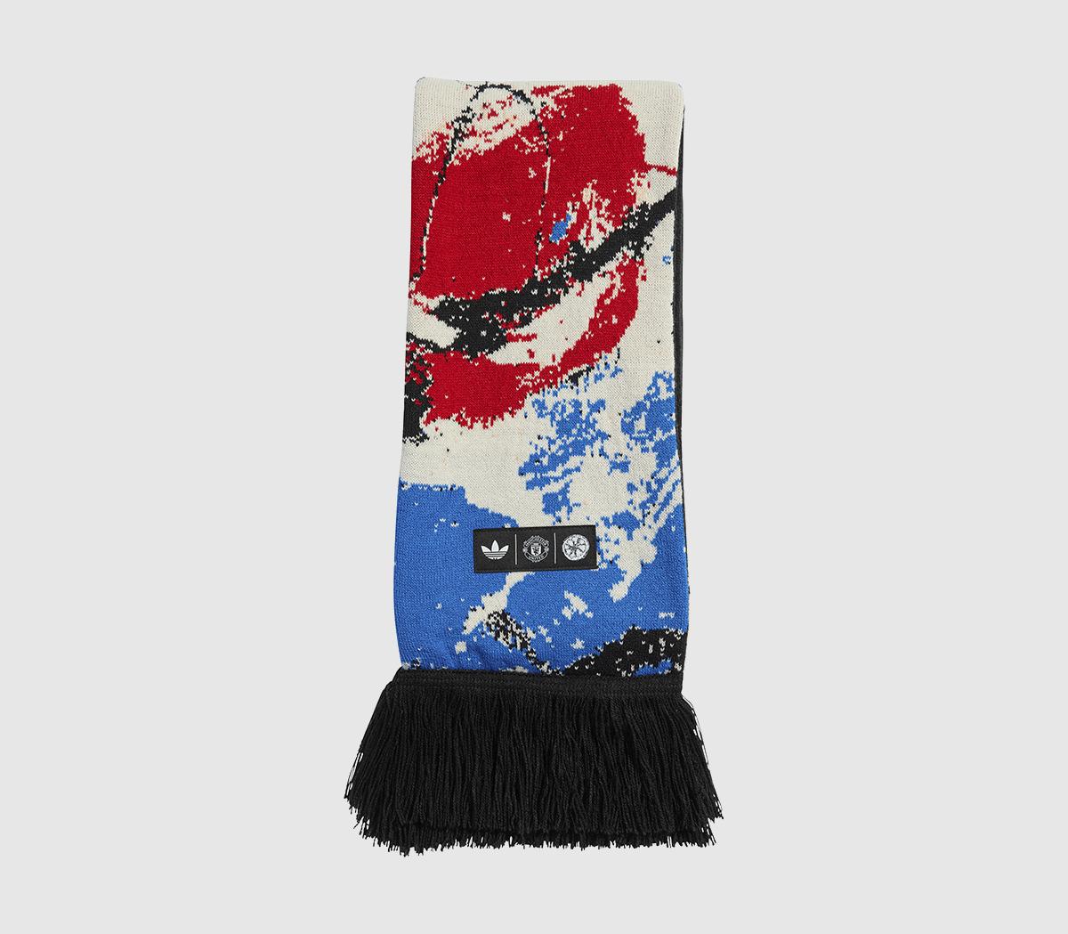 adidasMUFC x The Stone Roses ScarfBlack Multicolor