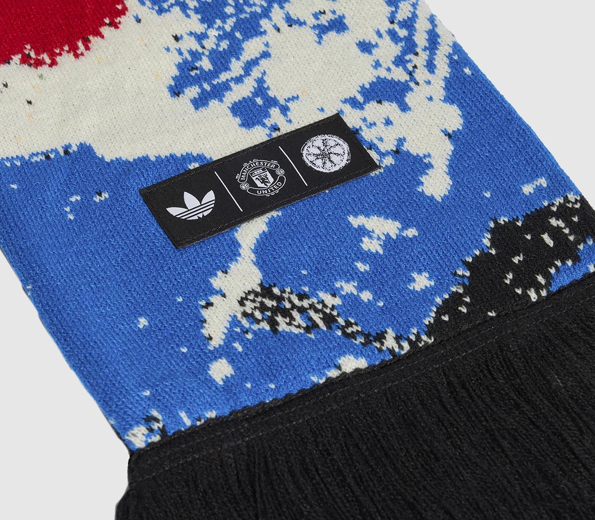 adidasMUFC x The Stone Roses ScarfBlack Multicolor