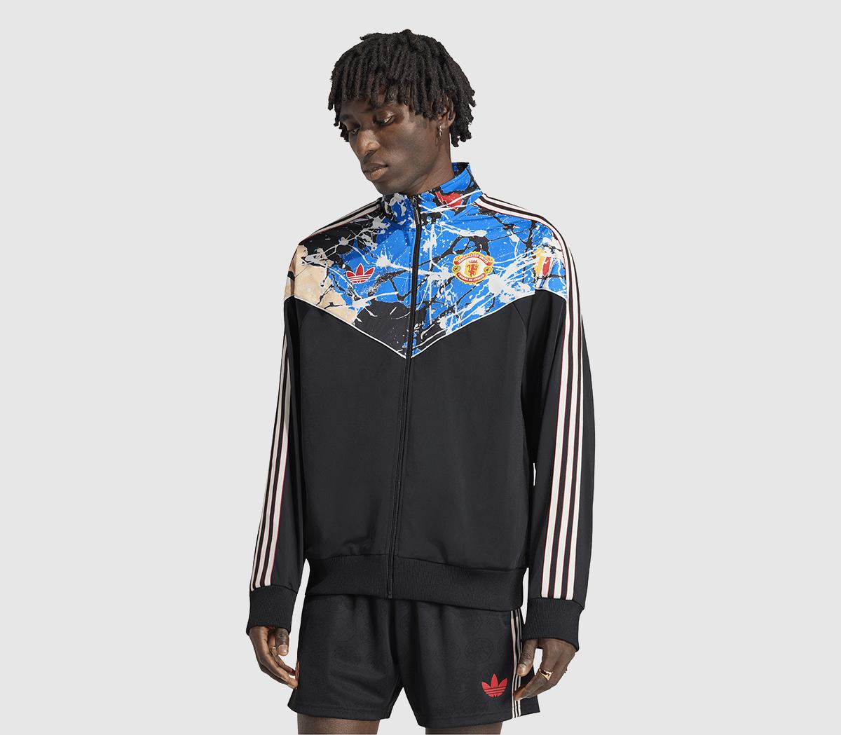 adidasMUFC x The Stone Roses Track TopBlack Multicolor