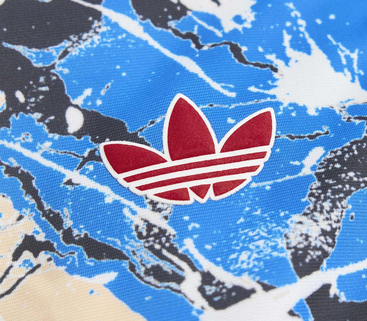 adidasMUFC x The Stone Roses Track TopBlack Multicolor