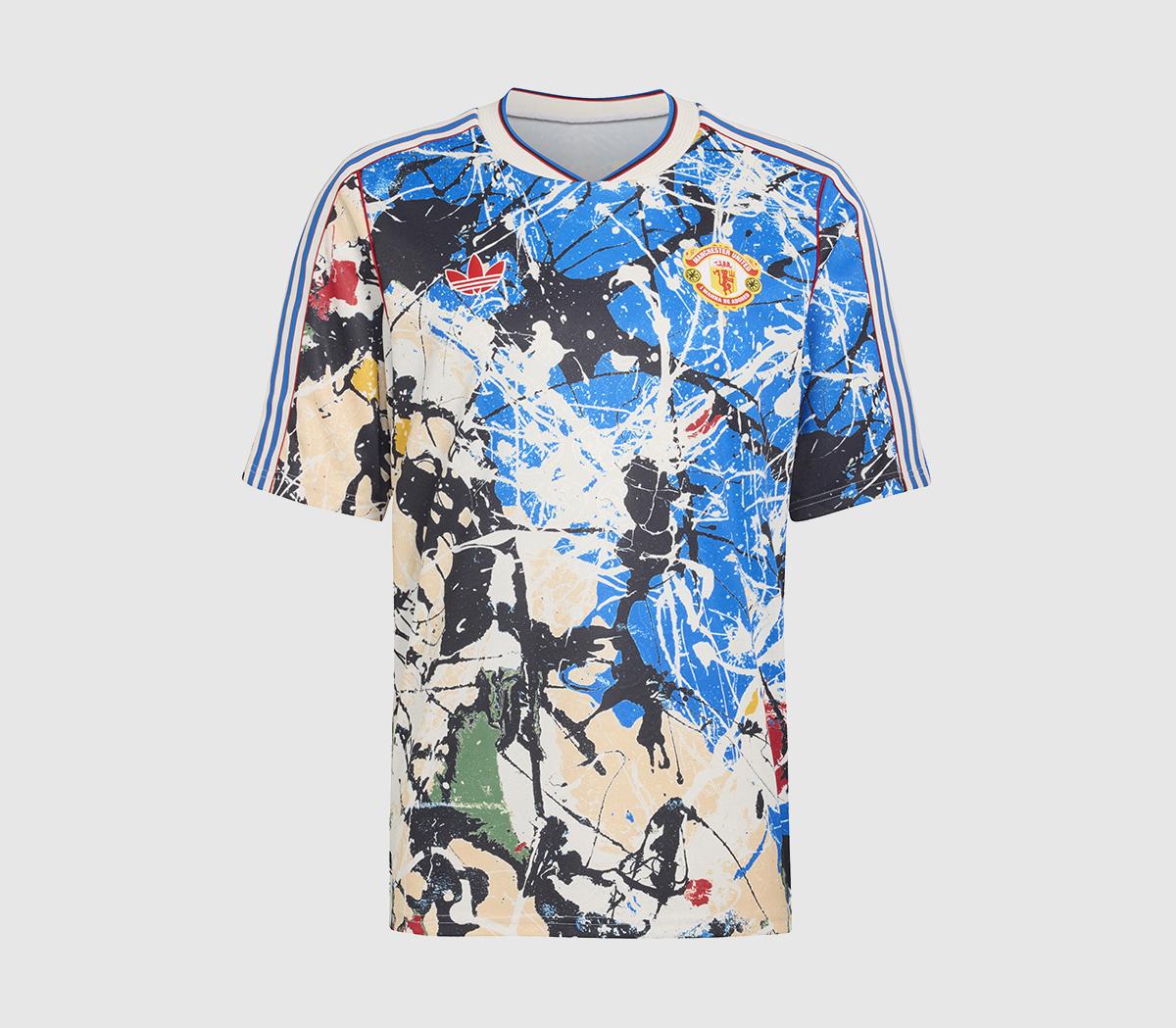 adidasMUFC x The Stone Roses Jersey ShirtMulticolor