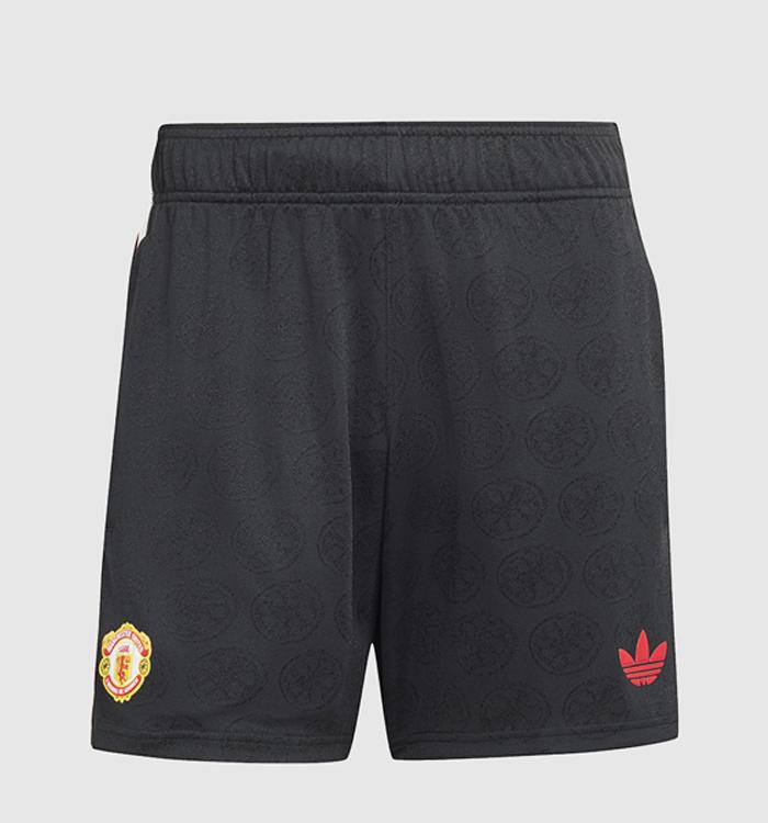 adidas MUFC x The Stone Roses Shorts Black