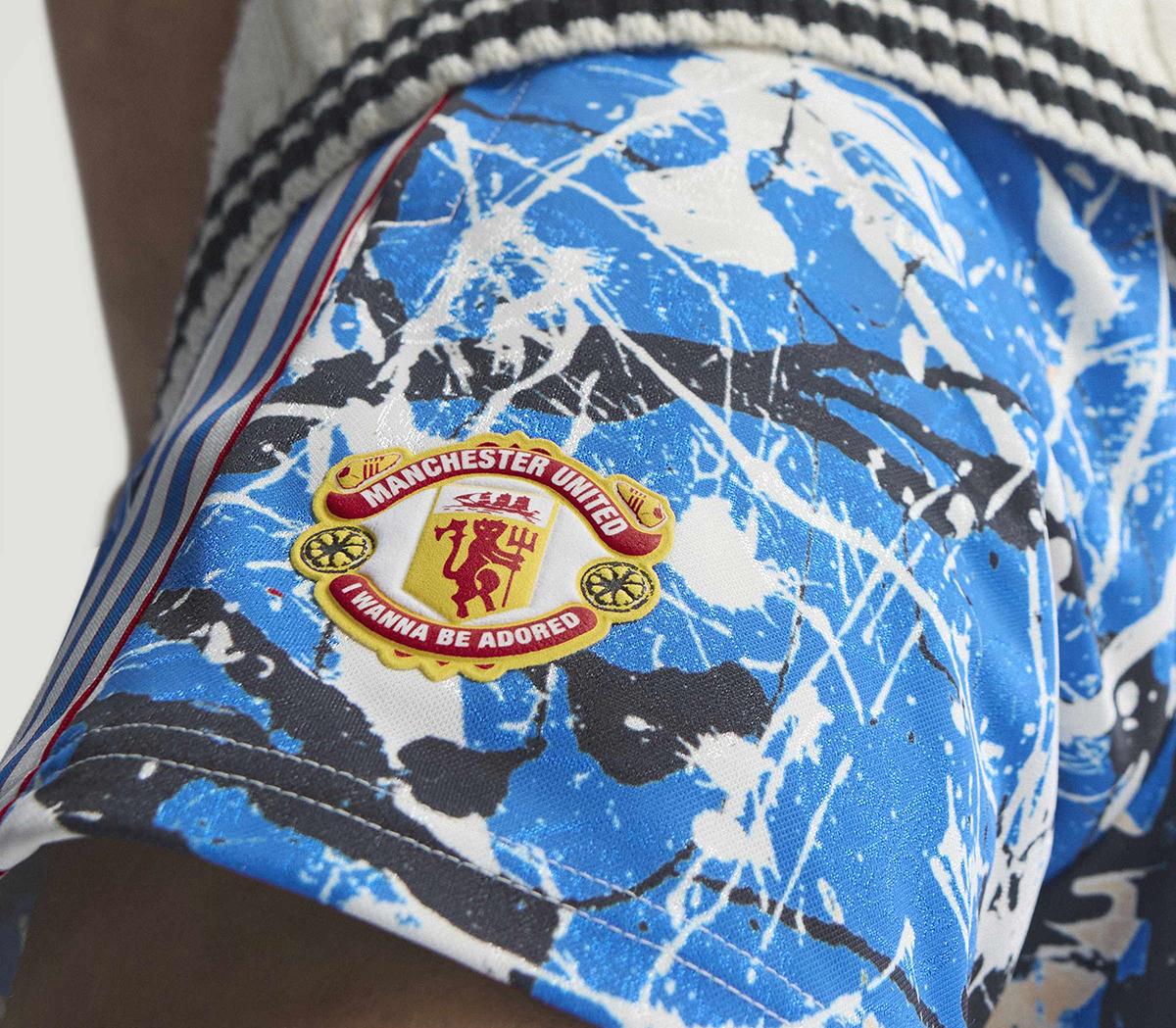 adidasMUFC x The Stone Roses ShortsMulticolor