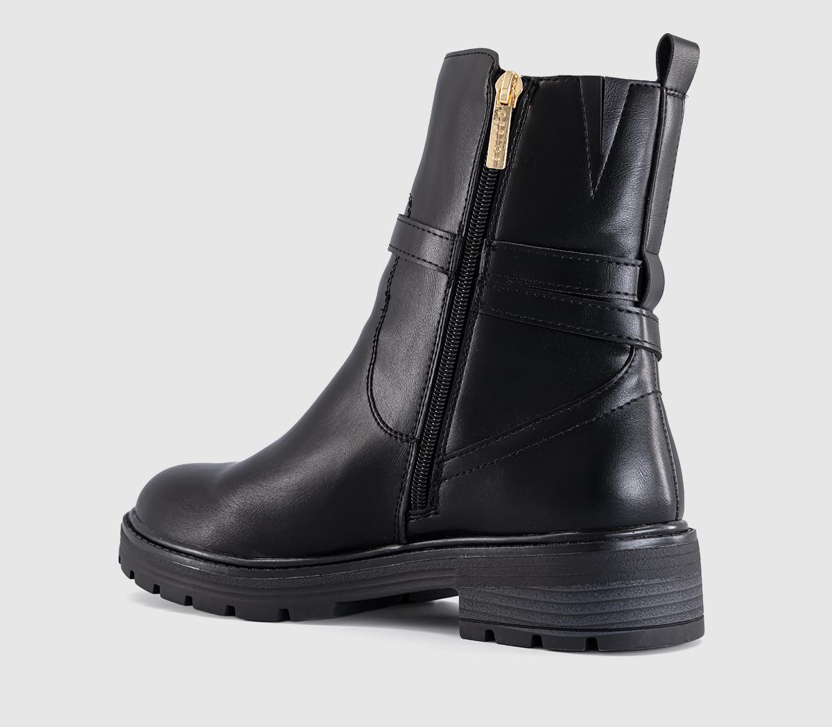 OFFICEAlive Chunky Buckle BootsBlack