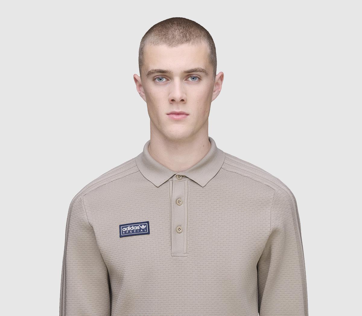 adidas Ravensworth SPZL Polo Blanch Cargo - Men's Clothing