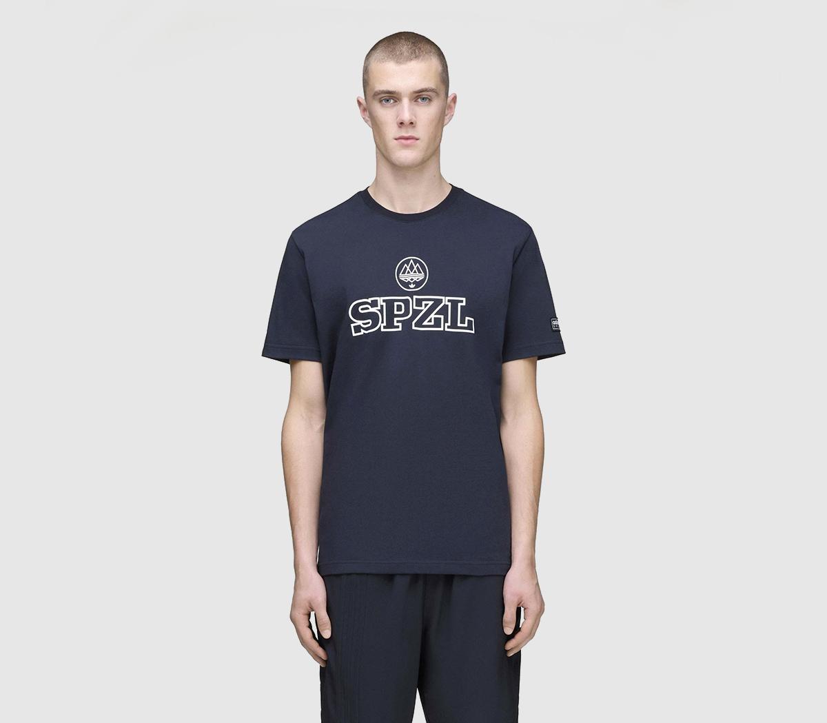 adidas SPZL Logo Tee Black - adidas SPZL