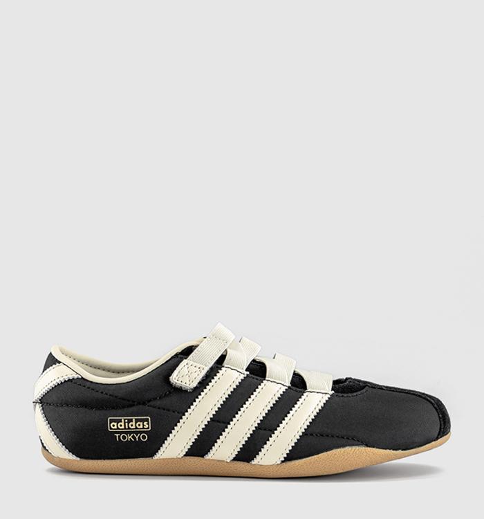 adidas Tokyo MJ Trainers Black Cream White Gold Metallic