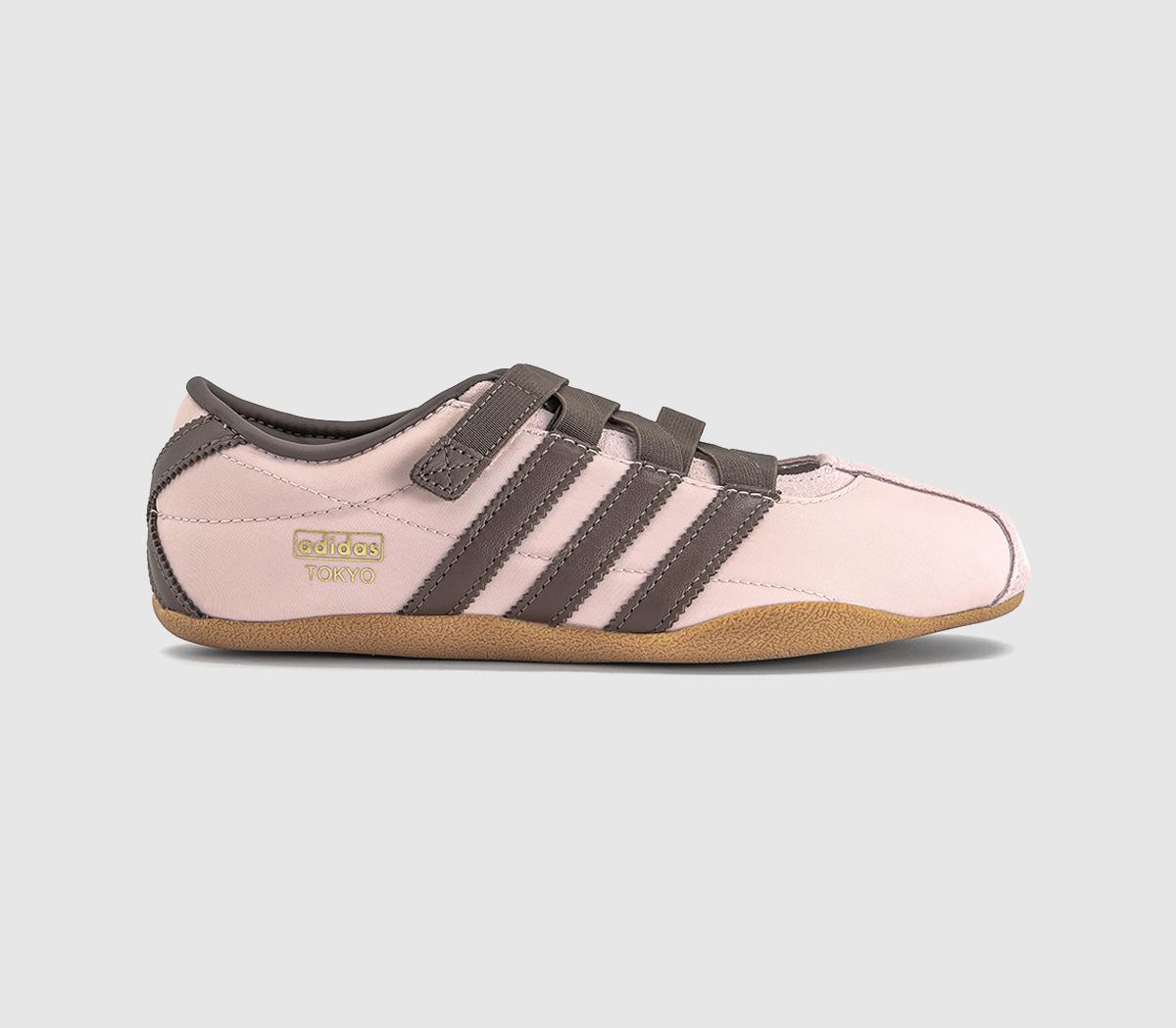 Adidas Tokyo Mary Janes Trainers Sandy Earth Strata Gold Metallic Pink in Women's Size 8, Office Shoes