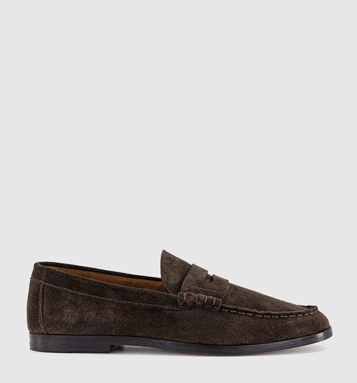 Common Projects Soft Loafers Mud Suede