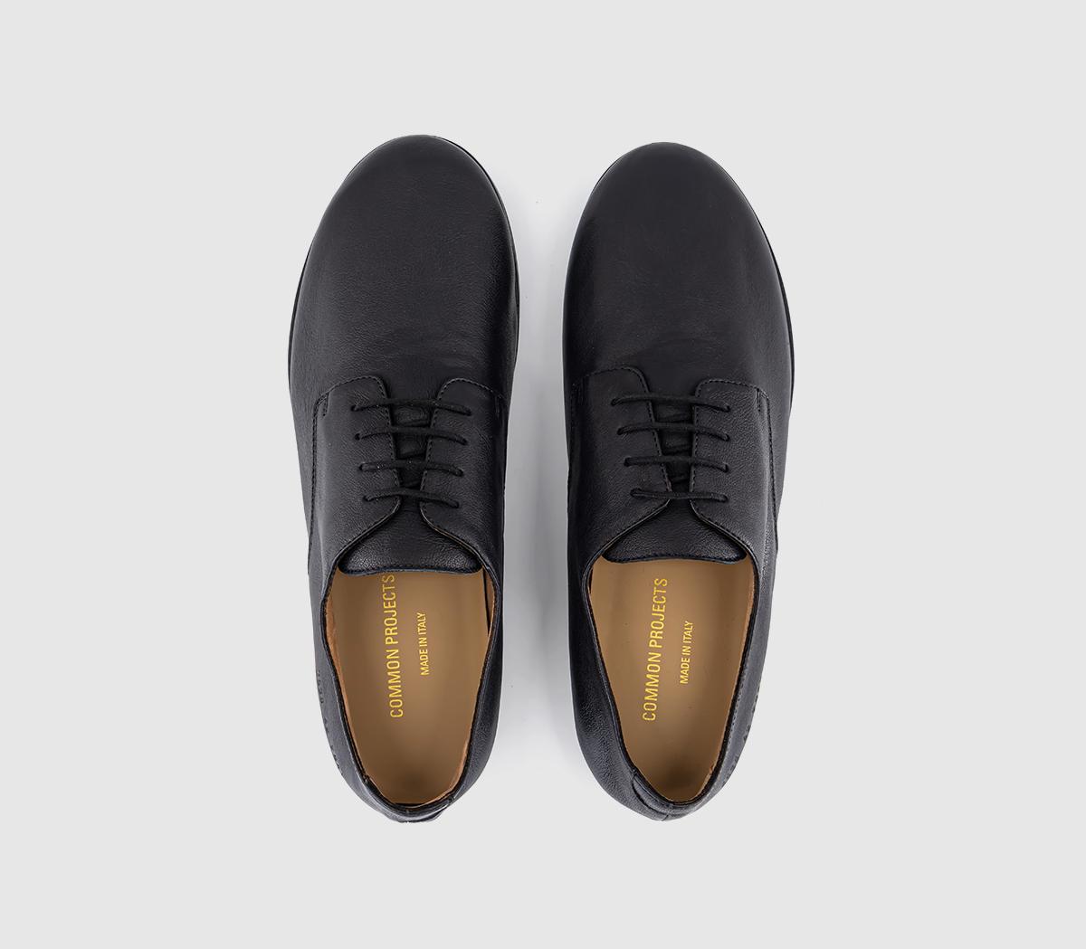 Common ProjectsSoft Derby ShoesBlack Leather