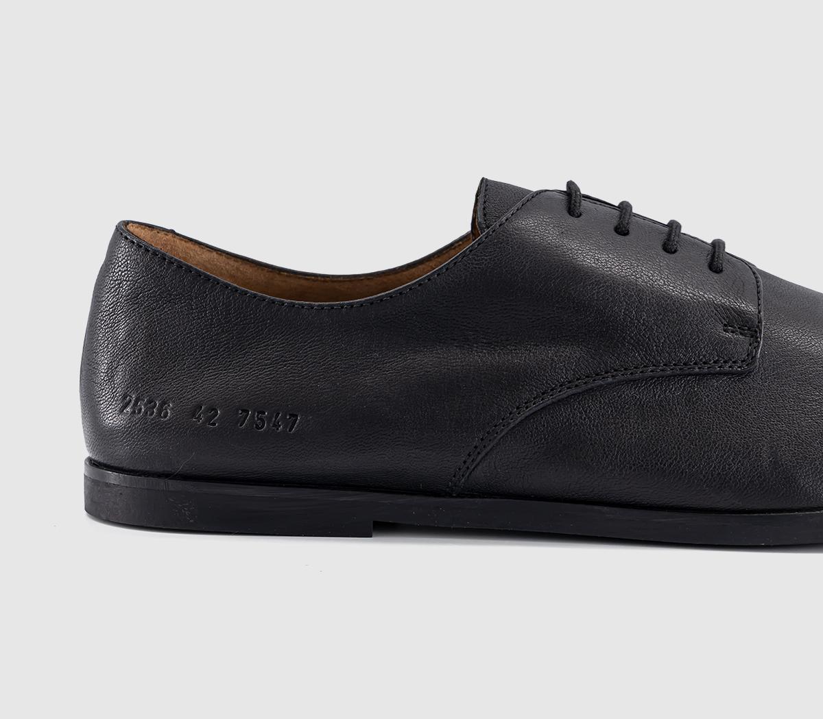 Common ProjectsSoft Derby ShoesBlack Leather