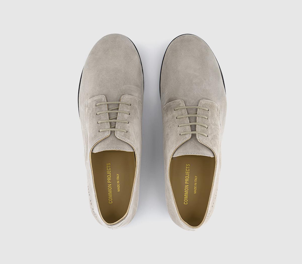 Common ProjectsSoft Derby ShoesWarm Grey Suede