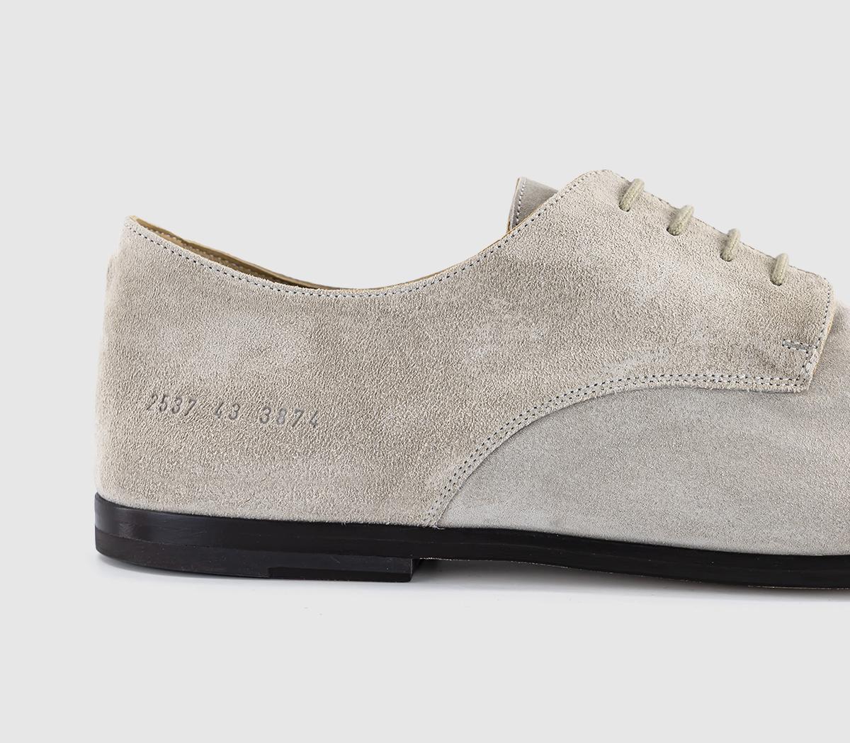 Common ProjectsSoft Derby ShoesWarm Grey Suede