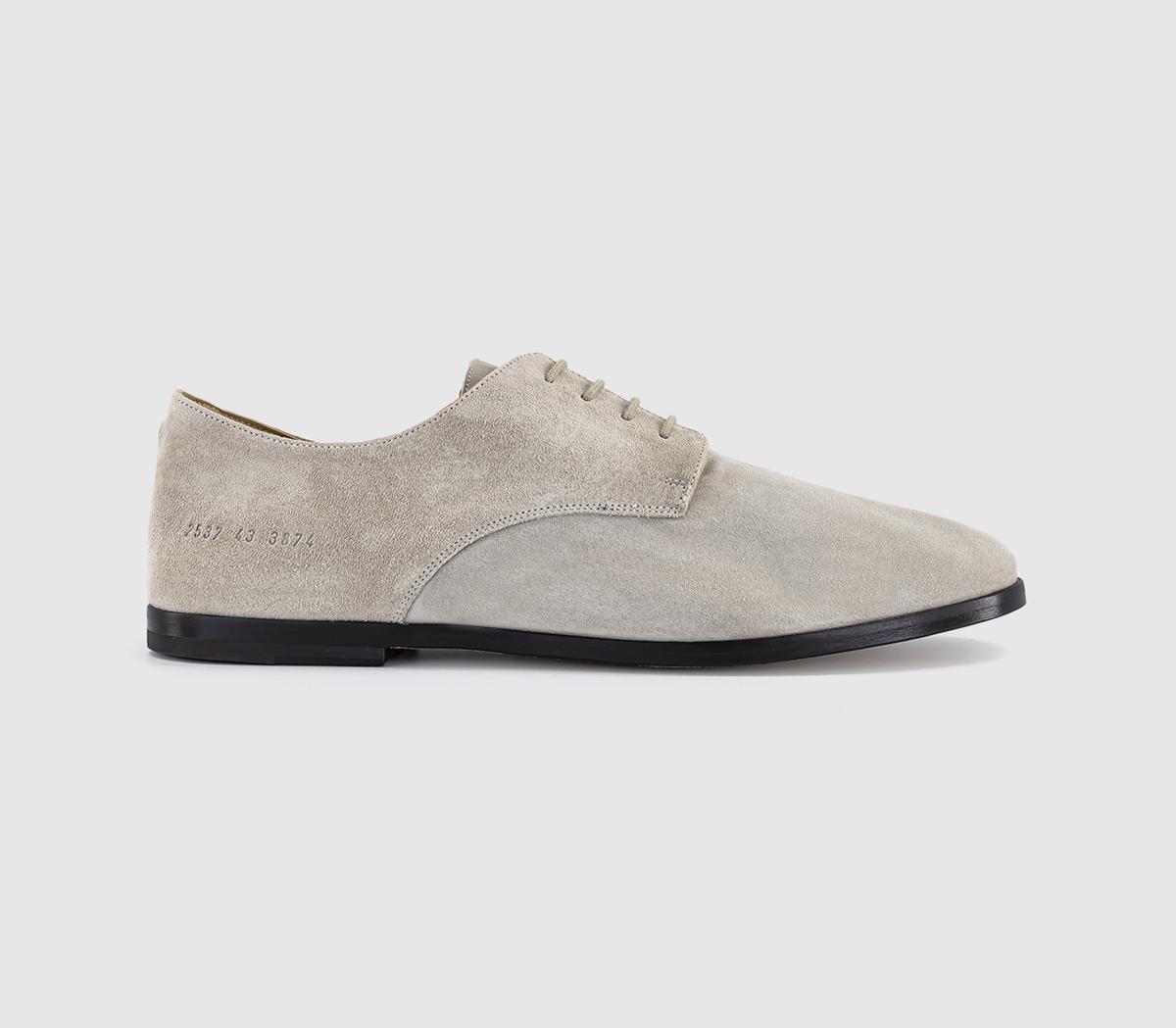 Common ProjectsSoft Derby ShoesWarm Grey Suede