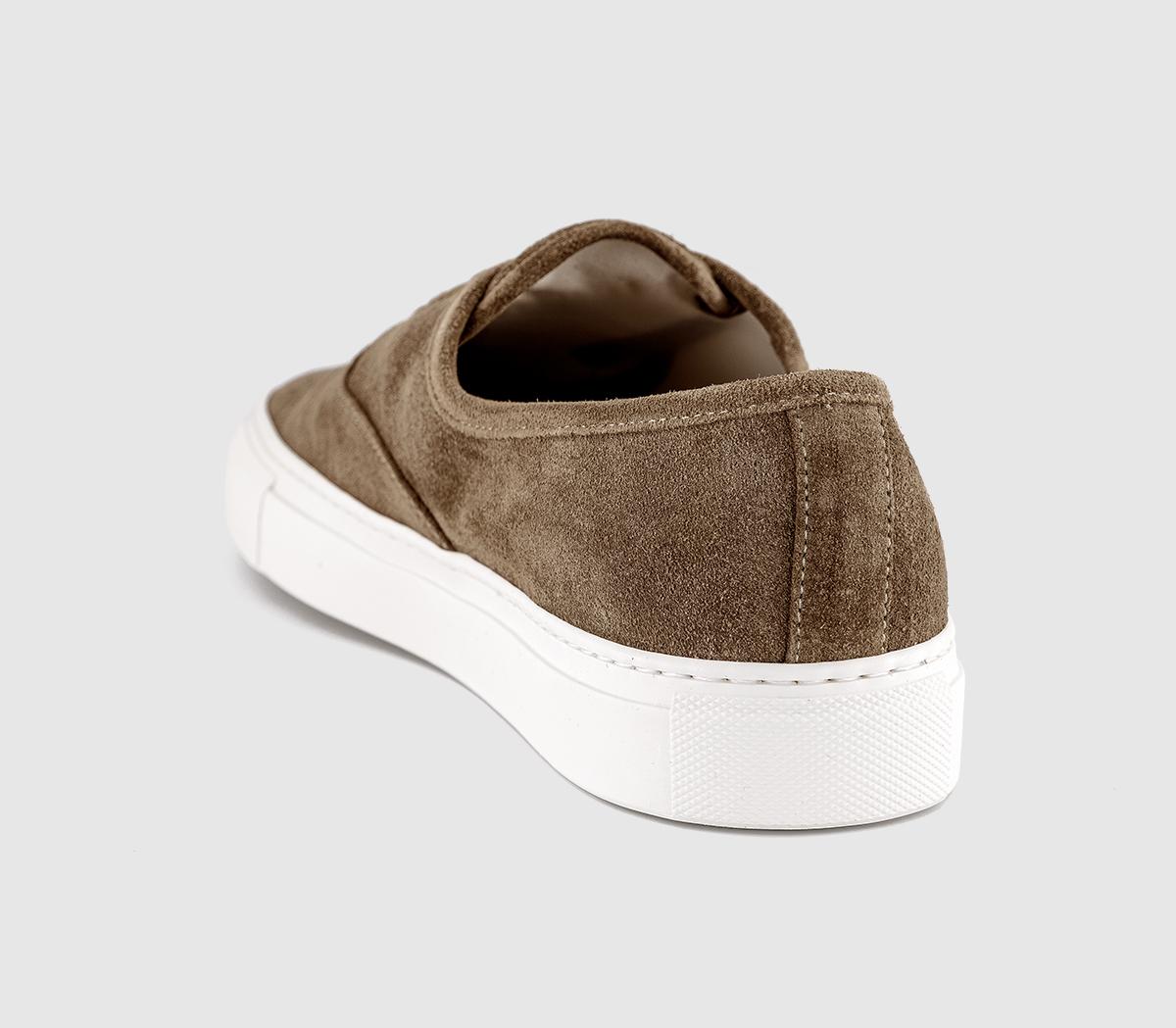 Common ProjectsFour Hole Slip On TrainersTan Suede