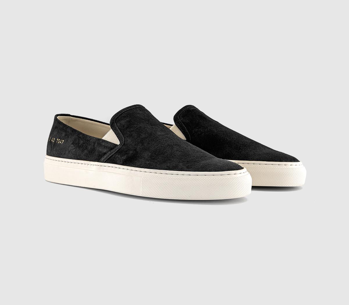 Common ProjectsMinimal Slip On Low ShoesBlack Suede