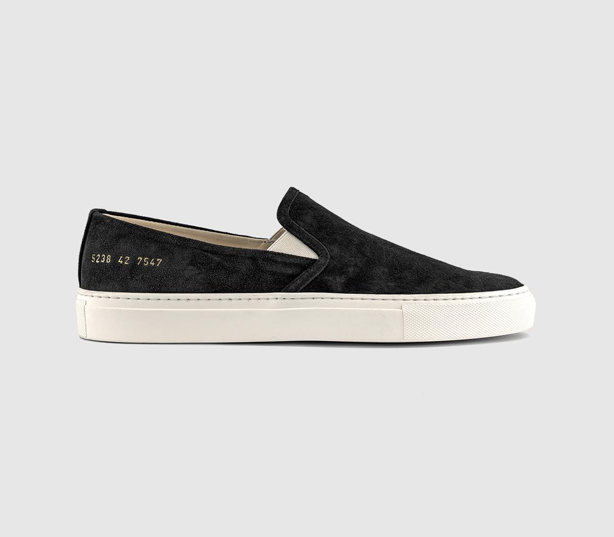Common ProjectsMinimal Slip On Low ShoesBlack Suede
