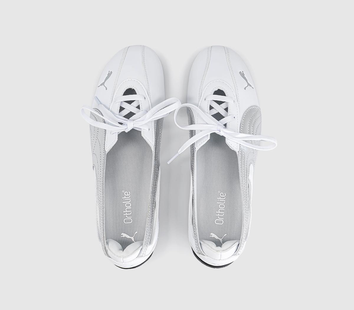 PUMABallet Nova PumpsWhite Silver