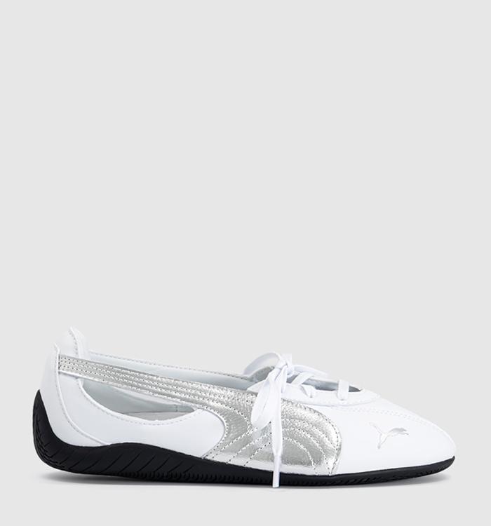 PUMA Ballet Nova Pumps White Silver