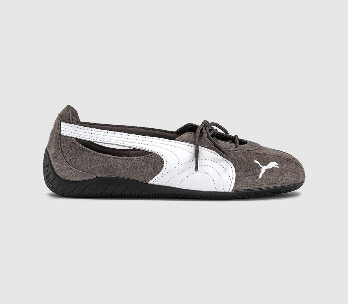 Puma Ballet Nova Pumps Matte Bronze Black  in Women's Size 6.5, Office Shoes