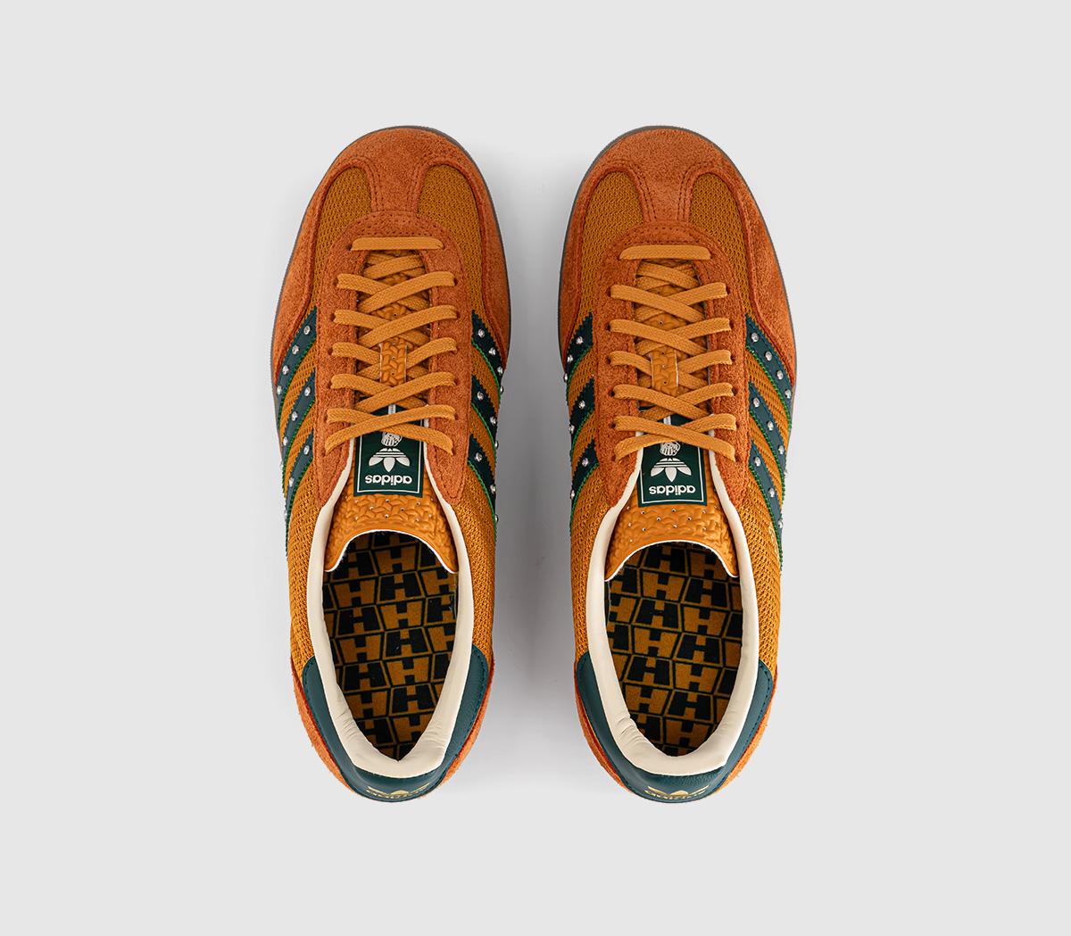 adidasAdidas x Hardies Gazelle 1 TrainersRustic Orange Collegiate Green Gum