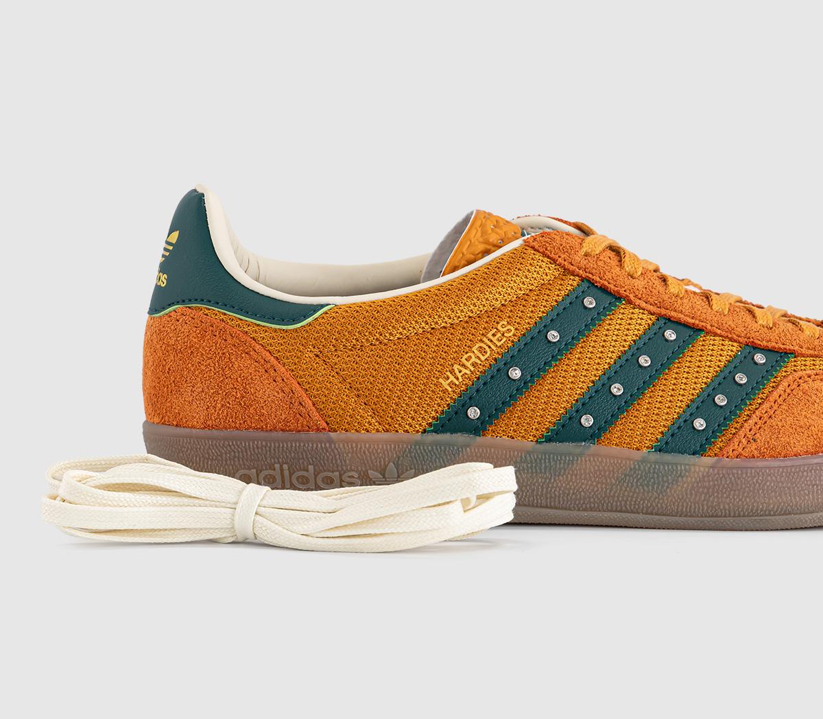 adidasAdidas x Hardies Gazelle 1 TrainersRustic Orange Collegiate Green Gum