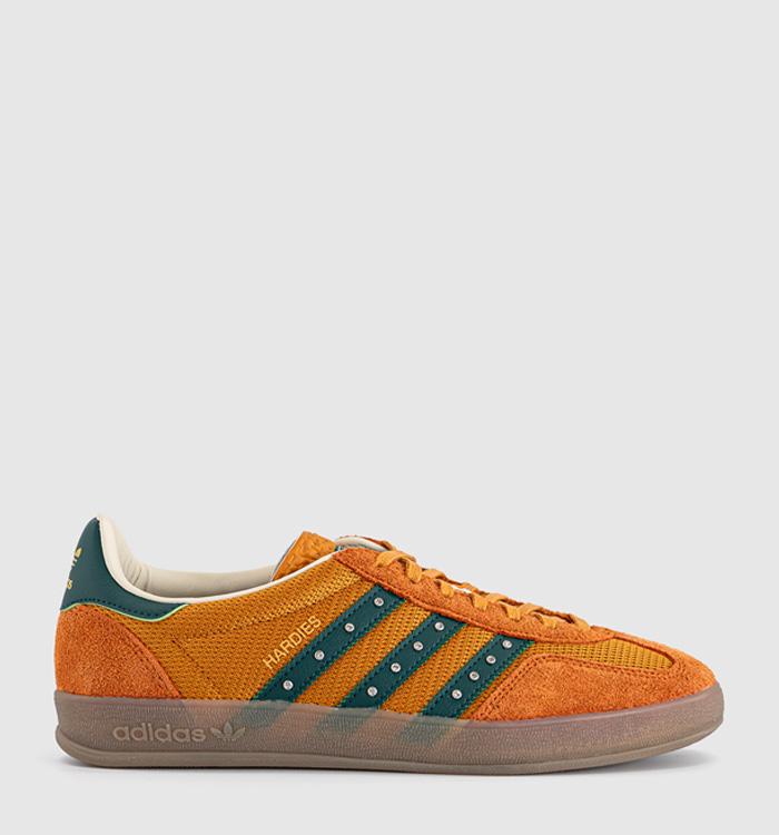 adidas Adidas x Hardies Gazelle 1 Trainers Rustic Orange Collegiate Green Gum