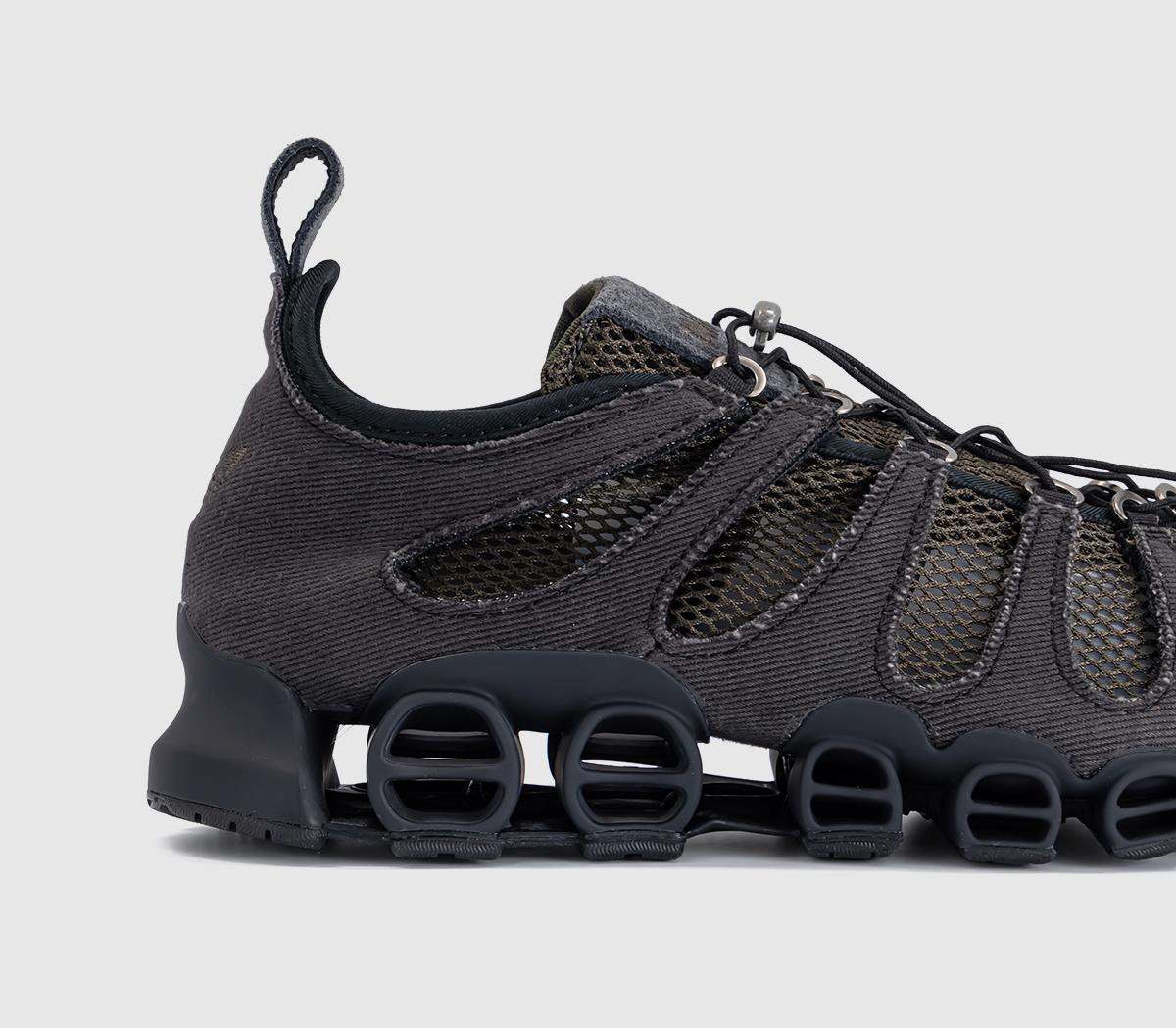 adidasadidas x AVAVAV Megaride Cutout Canvas TrainersCore Black Shadow Olive Utility Black