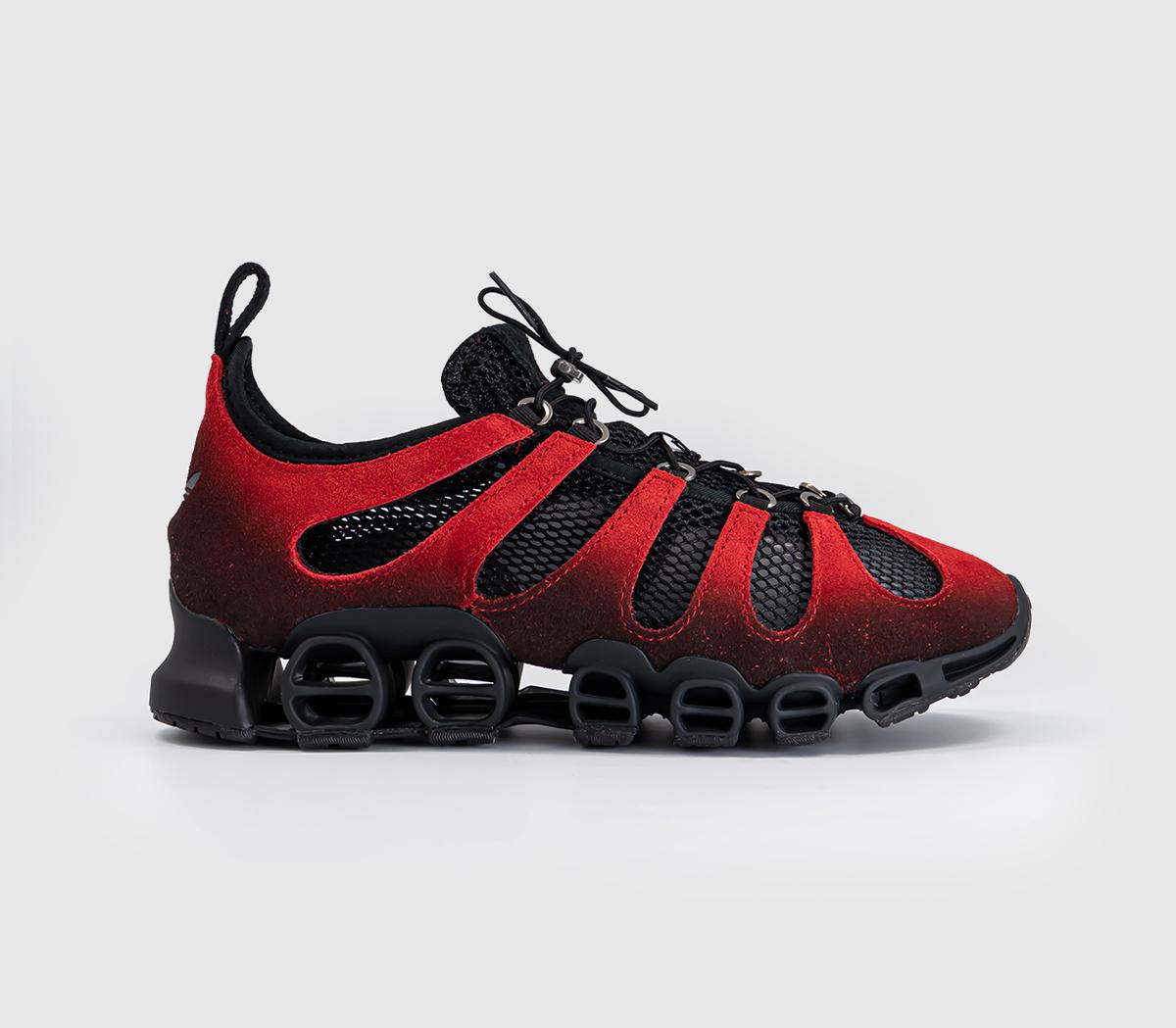adidasadidas x AVAVAV Megaride Cutout Canvas TrainersCore Black Power Red Power Red