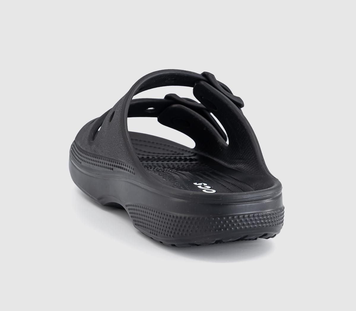 CrocsSaturday Two Strap SandalsBlack