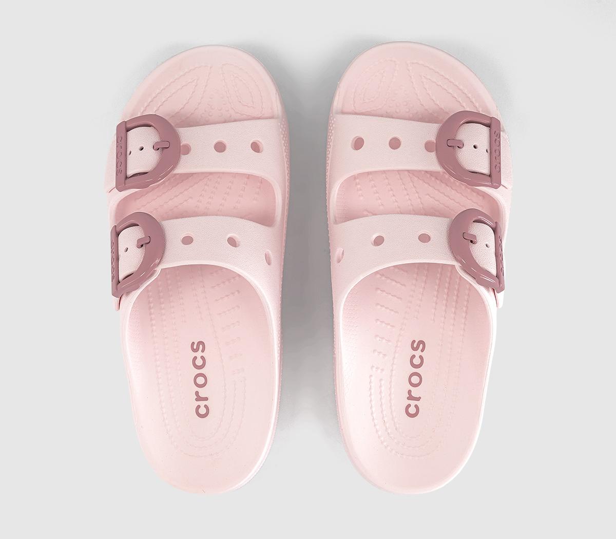 CrocsSaturday Two Strap SandalsBubble Ice Enamel Buckle