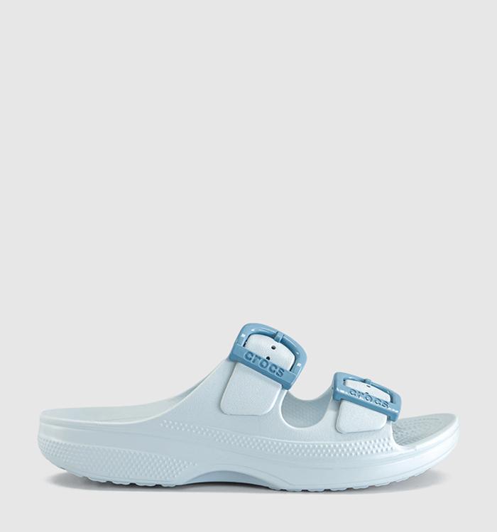 Crocs Saturday Two Strap Sandals Vapour Ice Enamel Buckle