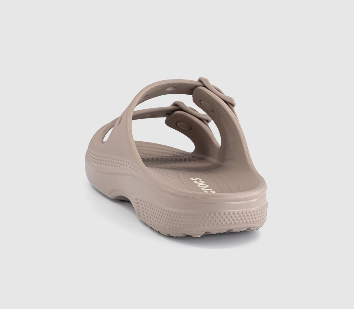 CrocsSaturday Two Strap SandalsTaupe