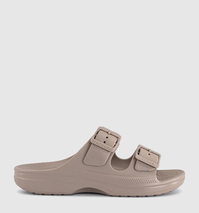 Crocs Saturday Two Strap Sandals Taupe