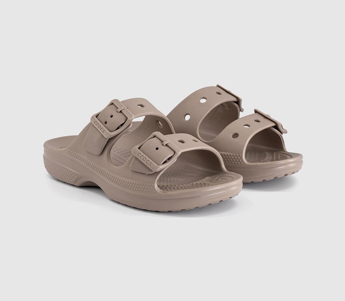 CrocsSaturday Two Strap SandalsTaupe