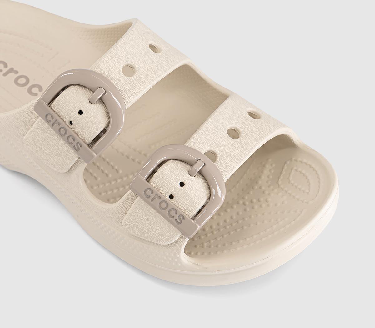 CrocsSaturday Two Strap SandalsFrappe Enamel Buckle