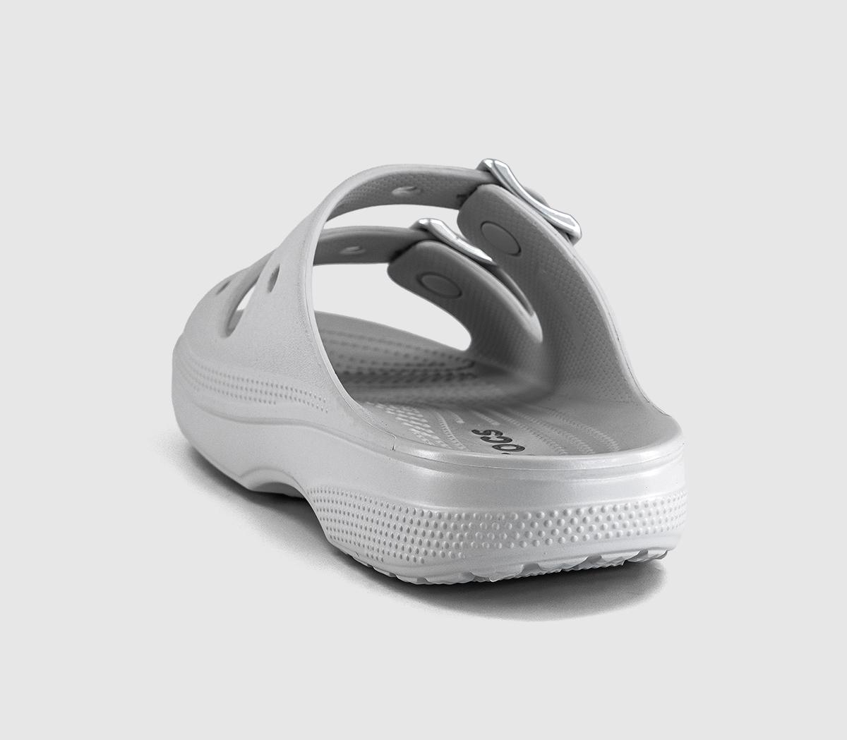 CrocsClassic Metallic Buckle SandalsAtmosphere Metallic
