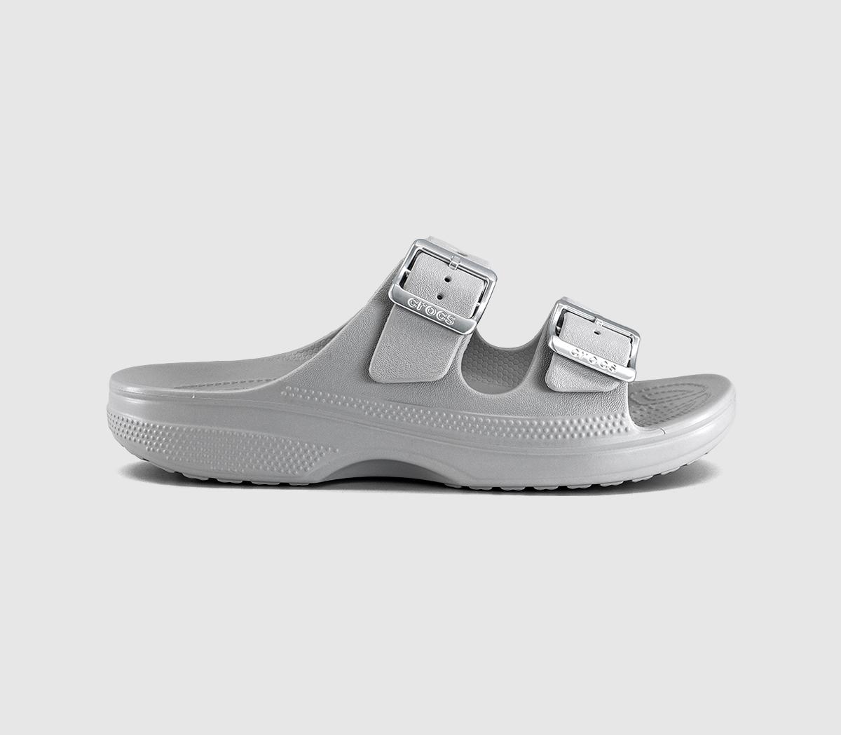 CrocsClassic Metallic Buckle SandalsAtmosphere Metallic