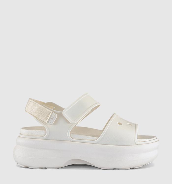 Crocs Soho Y Strap Sandals Chalk